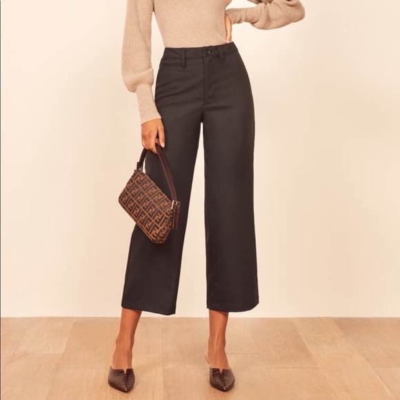 New Reformation Peche Pant - Picture 3 of 11